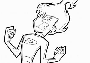 Danny Phantom Coloring Pages Danny Phantom American Superhero Coloring Pages