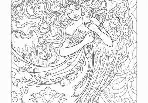 Dark Angel Coloring Pages Angel with Dove Beautiful Angels Coloring Book