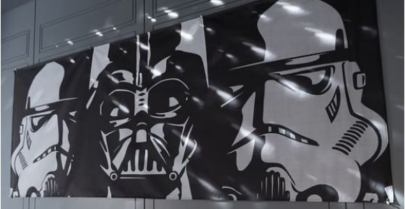 Darth Vader Wall Mural Em Star Wars Em â¢ Panoramic Wall Mural In 2019