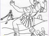 David and Goliath Coloring Page 20 Jonathan Und David Malvorlagen