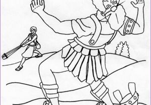 David and Goliath Coloring Page 20 Jonathan Und David Malvorlagen