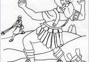 David and Goliath Coloring Page 20 Jonathan Und David Malvorlagen