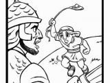 David and Goliath Coloring Page 20 Jonathan Und David Malvorlagen