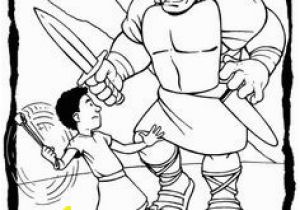 David and Goliath Coloring Page Free 168 Best Sunday School Coloring Sheets Images