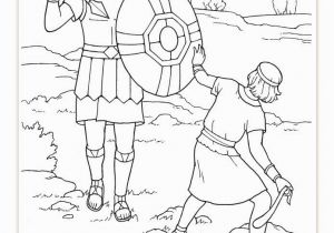 David and Goliath Coloring Page Free 20 Jonathan Und David Malvorlagen