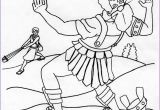 David and Goliath Coloring Page Free 20 Jonathan Und David Malvorlagen