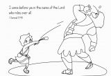 David and Goliath Coloring Page Lds David and Goliath Inspirational Gallery