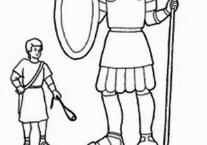 David and Goliath Coloring Pages for toddlers Coloring Sheets for David and Goliath 1 Coloring Pages David and