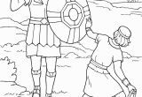 David and Goliath Printable Coloring Pages David and Goliath Coloring Pages