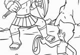 David and Goliath Printable Coloring Pages David and Goliath Drawing at Getdrawings