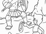 David and Goliath Printable Coloring Pages David and Goliath Drawing at Getdrawings