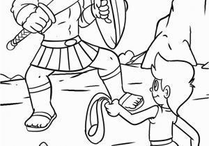 David and Goliath Printable Coloring Pages David and Goliath Drawing at Getdrawings