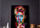 David Bowie Wall Mural Mayitr Rock Singer David Bowie Poster Canvas Print Painting Picture