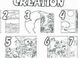 Day 6 Creation Coloring Page the Creation Coloring Pages for Children Creation Coloring Pages