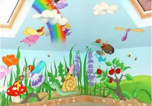 Daycare Murals Cartoon Characters or Animals Mural Painting for the Kids Room