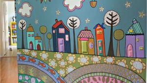 Daycare Wall Murals More Fence Mural Ideas Back Yard