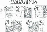 Days Of Creation Coloring Pages Days Creation Coloring Pages 1614