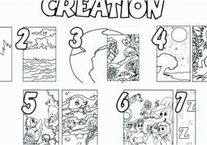 Days Of Creation Coloring Pages Days Creation Coloring Pages 1614