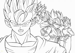 Dbz Coloring Pages Goku Dragon Ball Z Coloring Pages Ve A and Goku Printable Dbz