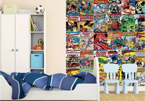 Dc Comics Wall Mural 1 Wall 1 Wall Wallpaper Mural Ics Batman Superman Wonder