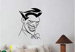 Dc Comics Wall Mural Amazon Joker Wall Sticker Vinyl Decal Dc Ics Art