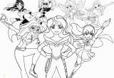 Dc Super Hero Girls Coloring Pages Dc Superhero Girls Coloring Page