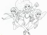 Dc Super Hero Girls Coloring Pages Free Printable Super Hero High Coloring Pages Dc Super
