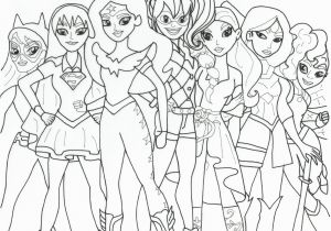 Dc Super Hero Girls Coloring Pages Super Hero High Free Printable Coloring Page