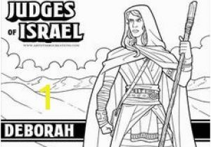 Deborah Bible Coloring Page Deborah Judges 4 Coloring Bible Ot Joshua–ruth