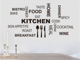 Decal Wall Art Mural Us $1 08 Off Home Decor Kitchen Letter Removable Vinyl Wall Stickers Mural Decal Quotes Art Home Decor Wall Sticker Home Deco Mirror Au3 In Wall