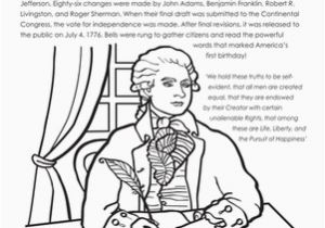 Declaration Of Independence Coloring Page Teaching the Declaration Of Independence Activity