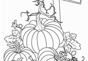 Decorate A Pumpkin Coloring Page Pumpkins Sign Of Pumpkins Garden Coloring Page