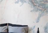 Deep Blue Clouded Marble Wall Mural Deep Blue Clouded Marble Wall Mural In 2019