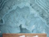 Deep Blue Clouded Marble Wall Mural Grandi Rite Crystal Wall Mural