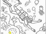 Deep Sea Diver Coloring Page 242 Best Snorkeling Diving Images On Pinterest In 2018