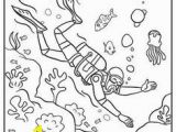 Deep Sea Diver Coloring Page 80 Best Coloring Pages Images On Pinterest