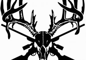 Deer Hunting Wall Murals Deer Skull Gun Rifle Hunting Car Truck Window Wall Laptop Vinyl