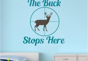 Deer Hunting Wall Murals Wall Decal Deer Wall Decal Deer Hunting Wall Decal the Buck Stops