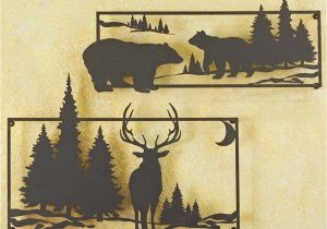 Deer Wildlife Wall Mural Wall Art Deer Collage Digital La S and Allies