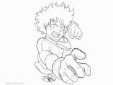 Deku My Hero Academia Coloring Pages Boku No Hero Academia Coloring Pages Izuku Deku Midoriya