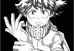 Deku My Hero Academia Coloring Pages Deku Izuku Midoriya Boku No Hero Academia Para