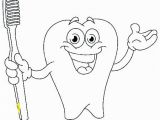 Dental Coloring Pages for Preschool Dental Health Printables Pages Printable tooth Fairy Coloring Page