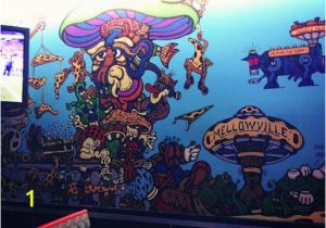 Denver Mural Artist Groovy Picture Of Mellow Mushroom Denver Tripadvisor