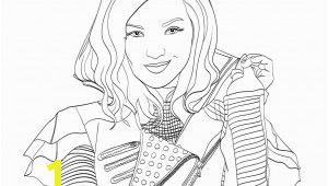 Descendants 3 Coloring Pages Printable Best Descendants Printable Coloring Pages