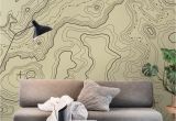 Design A Wall Mural topographical Map Wall Mural Wallpaper Maps
