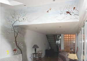 Designs for Wall Murals Interior Decorating with Japanese Wall Murals Design