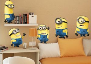 Despicable Me Wall Mural $12 99 Aud Minions Despicable Me 2 Removable Wall Stickers