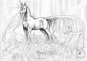 Detailed Unicorn Coloring Pages the Great Unicorn by Galopawxy