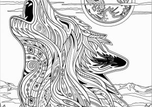 Detailed Wolf Coloring Pages for Adults Wolf Coloring Pages