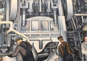 Detroit Industry Mural Print Steve Wernikoff On Twitter "detroit Industry Murals by Diego Rivera